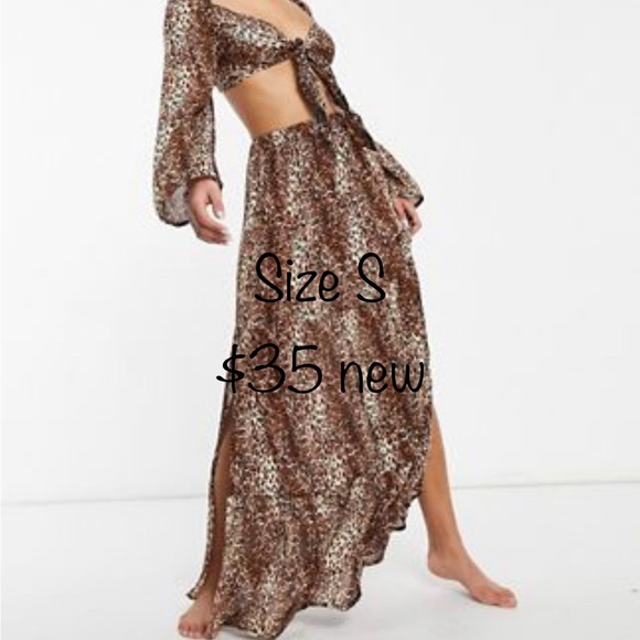 Beach two piece leopard Brand New - Picture 2 of 2
